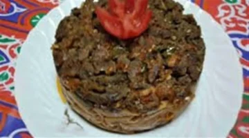 طريقة تحضير طاجن المكرونة بالكبدة بخطوات بسيطة ونتيجة شهية